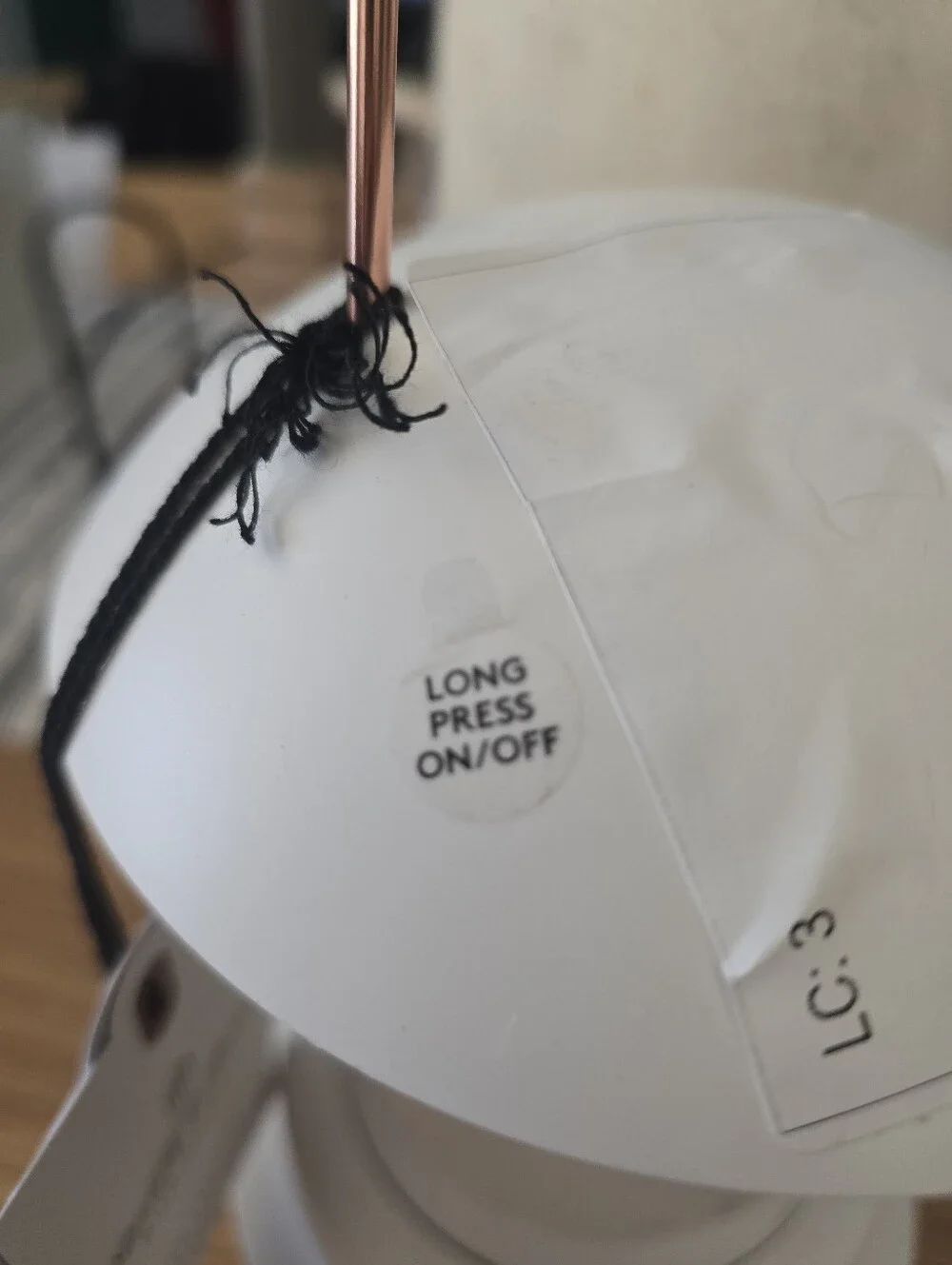 Hearth & Hand White Mushroom Lantern - Home Accents